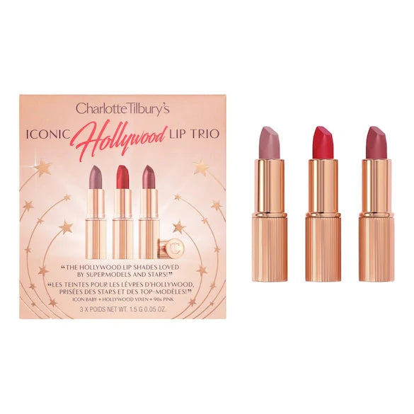 Charlotte tilbury's Iconic Hollywod Lip Trio