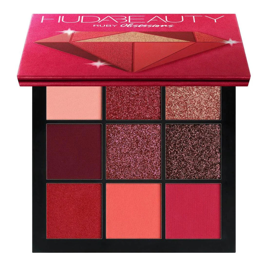 Palette Huda Beauty Ruby Obsessions Eyeshadow