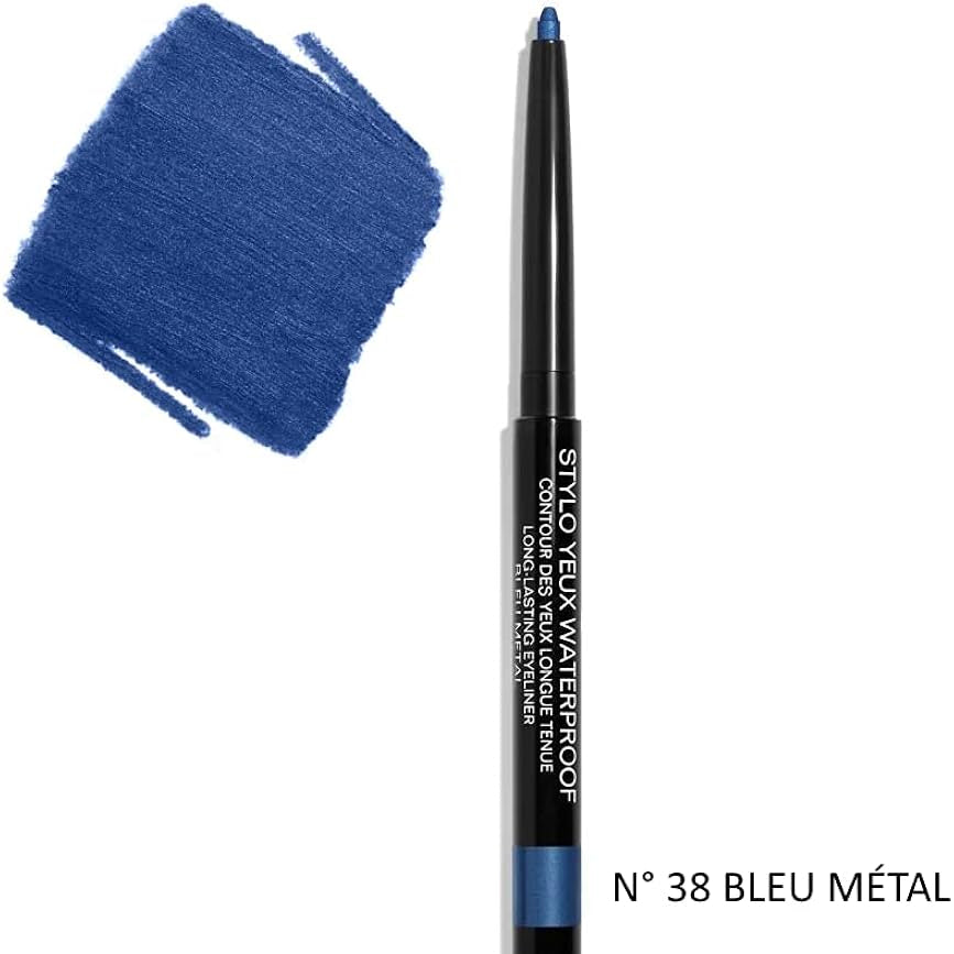 Stylo Yeux Chanel Waterproof 38 Bleu Metal